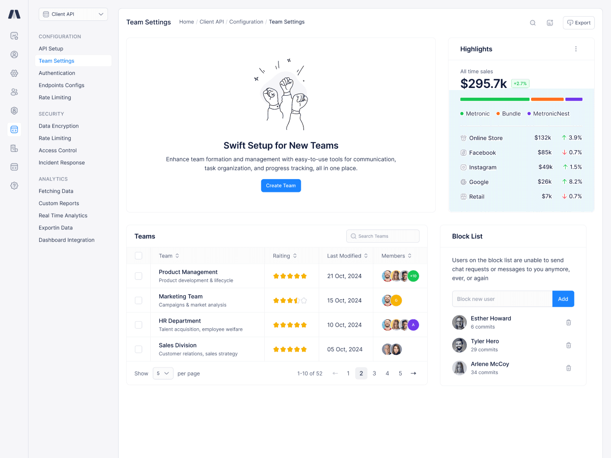 Connect your data: Seamlessly integrate your existing tools and data sources.